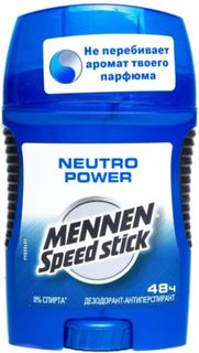 Средства по уходу за телом Дезодорант Mennen Speed Stick Neutro Power 50 мл