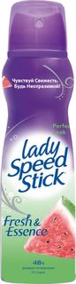 Средства по уходу за телом Дезодорант-спрей Lady Speed Stick Fresh&Essence Арбуз 150мл