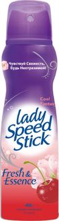Средства по уходу за телом Дезодорант-спрей Lady Speed Stick Fresh&Essence Цветок вишни 150мл