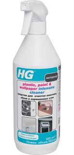 Средства по уходу за домом Средство чистящее HG Для пластика, обоев и окрашенных стен 500 мл