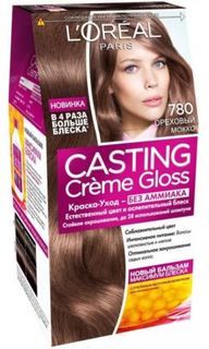 Средства по уходу за волосами Краска для волос LOreal Paris Casting Creme Gloss 780 Ореховый мокко LOreal