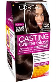 Средства по уходу за волосами Краска для волос LOreal Paris Casting Creme Gloss 300 Двойной эспрессо LOreal