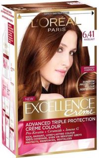 Средства по уходу за волосами Краска для волос LOreal Excellence 6.41 элегантный медный LOreal