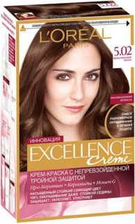 Средства по уходу за волосами Краска для волос LOreal Paris Excellence 5.02 Обольстительный каштан LOreal