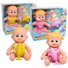 Пупсы Кукла плавающая Bouncin Babies с дельфинчиком 35 см