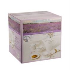 Чайные пары и сервизы Сервиз чайно-десертный Macbeth bone porcelain jennies 22 предмета