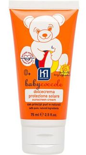 Средства по уходу за телом и за кожей лица для детей Крем солнцезащитный Babycoccole The Summer Sunscreen Cream SPF50+ 75 мл Babycoccole.