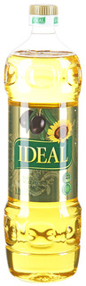 Масло растительное Масло подсолнечное DEAL микс подсолнечного и оливкового 1 л Ideal
