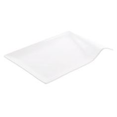 Столовая посуда Блюдо прямоугольное Pengo napkin 35x25см белое