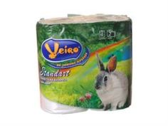 Бумажная продукция Туалетная бумага Linia Veiro 2-слойная 4 рулона