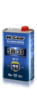 Прочее Масло моторное синтетическое 1л Hi-gear 5w-30 sm/cf