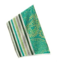 Полотенца Полотенце Maisonette Paisley 70x140 см Green