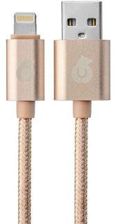 Кабели и переходники Кабель uBear Lightning-USB DC01GD01-I5 Gold