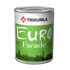 Краски Краска фасадная тиккурила евро ка 9 л