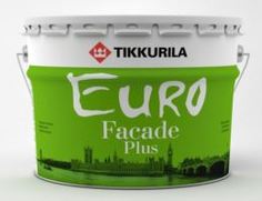 Краски Краска фасадная tikkurila евро фасадная плюс база с 9 л Тиккурила ойл