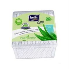 Ватная продукция Ватные палочки Bella Cotton Care с экстрактом алоэ 200 шт