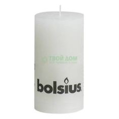 Свечи, подсвечники, аромалампы Свеча Bolsius 130/68 White