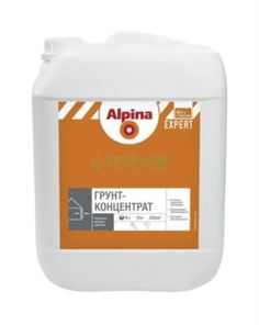 Грунты Грунтовка Alpina Грунт-концентрат expert 10л (946000377)