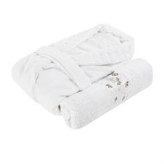 Халаты Набор для ванной Халат, полотенце 40х60/60х110 Grand textile