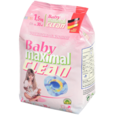Средства для стирки и ухода за бельем Стиральный порошок Maximal Clean Baby детский 1.5 кг