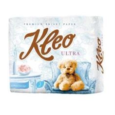Бумажная продукция Туалетная бумага Мягкий знак Kleo Ultra 4 рулона