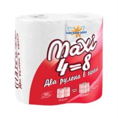 Бумажная продукция Туалетная бумага Мягкий знак Maxi 4 рулона