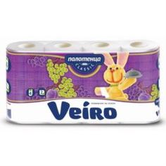 Бумажная продукция Бумажные полотенца Veiro Classic 4 рулона