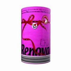 Бумажная продукция Бумажные полотенца Renova Red Label Fucsia 1 рулон