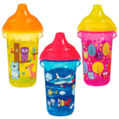 Детская посуда и аксессуары Поильник-чашка Munchkin Deco Sippy Click Lock 266 мл с 6 мес