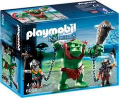 Конструкторы, пазлы Конструктор Playmobil Гигантский тролль и боевые гномы