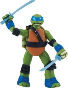 Набор игровой для мальчиков Фигурка Playmates Черепашки-ниндзя Лео с боевым панцирем 12 см