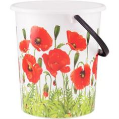 Ведра, швабры, метлы Ведро Полимербыт Цветы 11 л