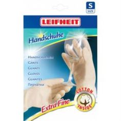 Перчатки хозяйственные Перчатки с защитой для рук Leifheit Extra Fine S