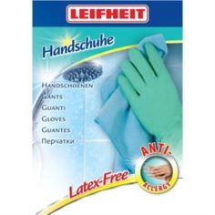 Перчатки хозяйственные Перчатки защитные Leifheit Latex Free М
