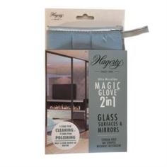 Губки, тряпки Перчатка для стекол и зеркал Microfiber gloves Glass 22х14 см Hagerty