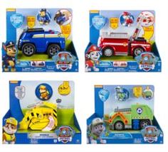 Набор игровой для мальчиков Игрушка Paw Patrol Машина-трансформер со звуком и светом