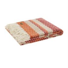 Пледы и покрывала Плед Tweedmill ripple 150x183 rustic orange