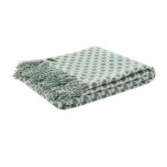 Пледы и покрывала Плед Tweedmill crossroads 150x183 sea green