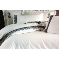 Комплекты постельного белья Постельный комплект Ecocotton asel евро white/blue 200x220