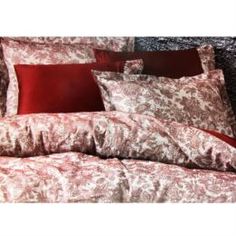 Комплекты постельного белья Постельный комплект Ecocotton akus евро claret red 200x220