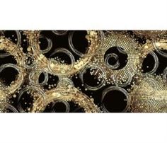 Бордюр, декор, угловые элементы Декор Уралкерамика Golden DWU09GLD228 24,9x50 см