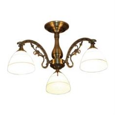 Люстры потолочные Светильник потолочный e27x3x60w (290/3PF-OLDBRONZE) Idlamp