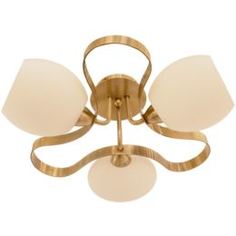 Люстры потолочные Светильник потолочный 3xe14x60w (601/3PF-SUNOLDBRONZE) Idlamp