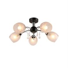 Люстры потолочные Светильник потолочный 5xe14x60w Idlamp