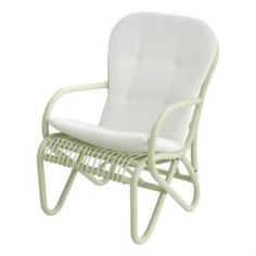 Кресла и стулья Кресло isora mento с подушками blanco (85291) Joenfa
