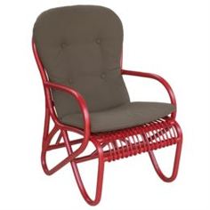 Кресла и стулья Кресло Joenfa Isora Rojo с подушками Walnut (85291)