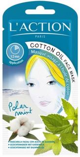 Уход за кожей лица Маска для лица Laction Paris Cotton Oil 12 г