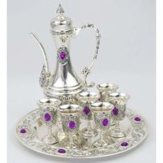 Посуда для напитков Набор коньячный кувшин Marquis 320мл рюмки 25мл (1062-mr)