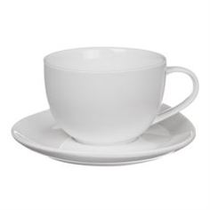 Чайные пары и сервизы Пара чайная чашка + блюдце 240 мл Tudor TU9999-3