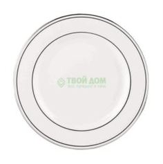 Столовая посуда Тарелка обеденная LENOX Платиновый кант 27,5 см